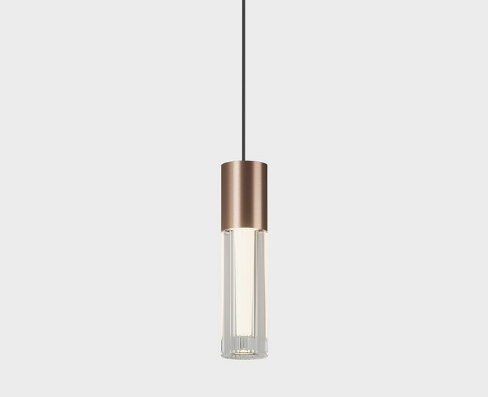 Подвесной светильник IT014-0204 rose gold (пластик, цвет прозрачный)