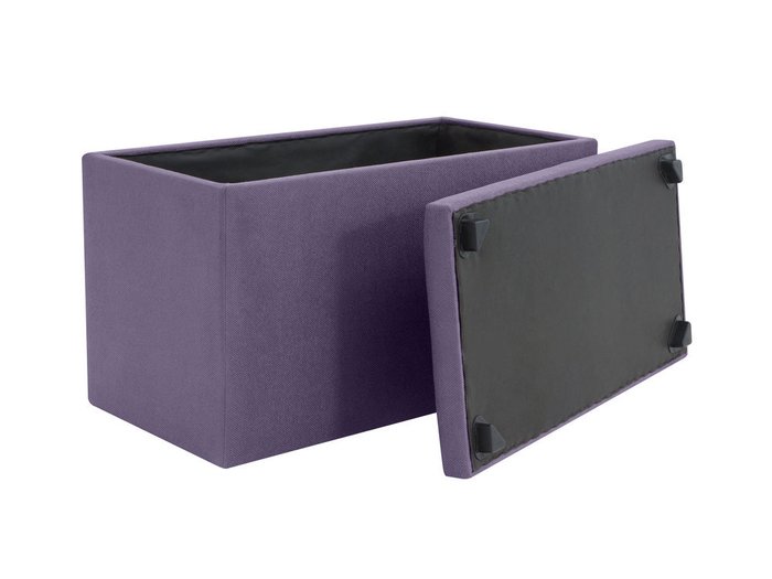 Пуф Craft фиолетового цвета - лучшие Пуфы в INMYROOM