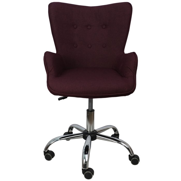 Компьютерное кресло Bella бордового цвета - купить Офисные кресла по цене 12852.0