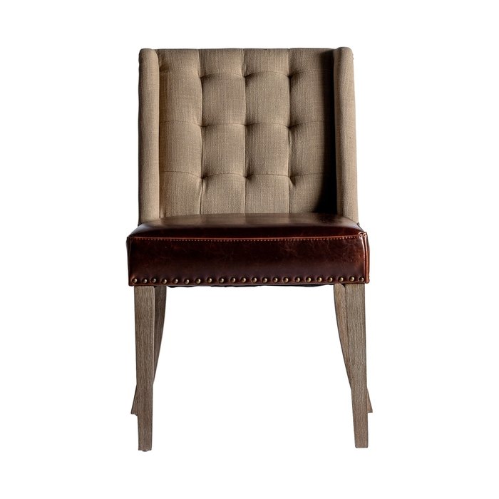 Стул Tunja бежево-коричневый цвета - купить Обеденные стулья по цене 71990.0