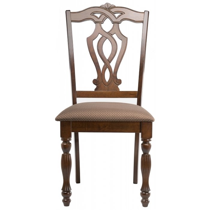 Деревянный стул Vastra коричневого цвета - купить Обеденные стулья по цене 6990.0