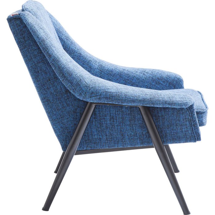 Кресло Queens Cosy синего цвета - лучшие Интерьерные кресла в INMYROOM