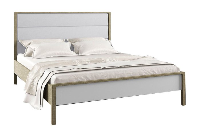 Кровать Хитроу 160х200 белого цвета - купить Кровати для спальни по цене 68982.0