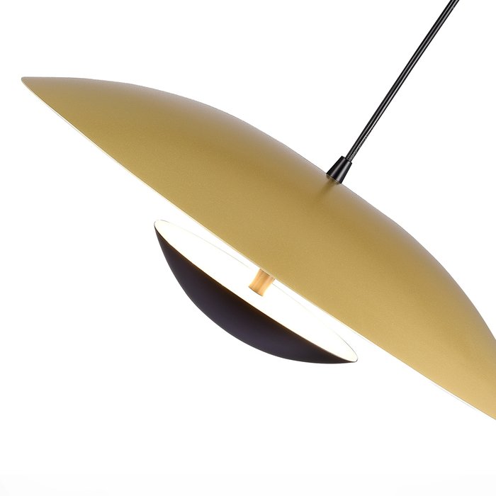 Светильник подвесной Armonico золотого цвета - лучшие Подвесные светильники в INMYROOM