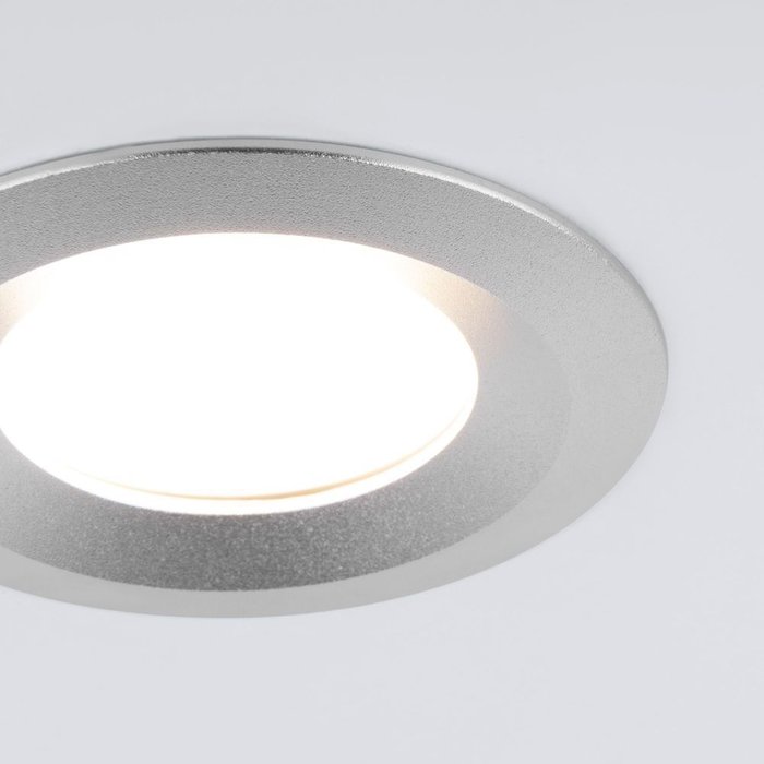 Встраиваемый точечный светильник 110 MR16 серебро Dial - лучшие Встраиваемые споты в INMYROOM