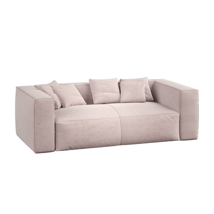 Модульный диван Ashley светло-бежевого цвета - купить Прямые диваны по цене 82500.0