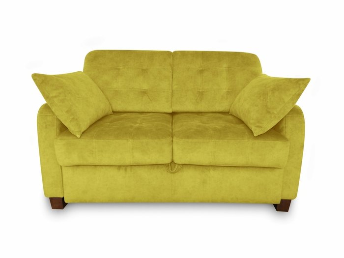 Диван-кровать Рим желтого цвета - купить Прямые диваны по цене 84170.0
