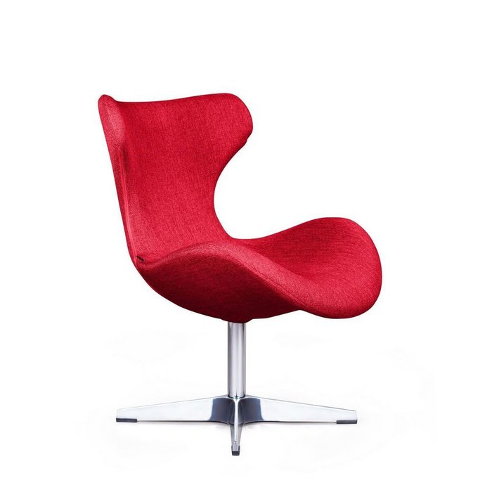 Лаунж кресло Vibe красного цвета - лучшие Офисные кресла в INMYROOM