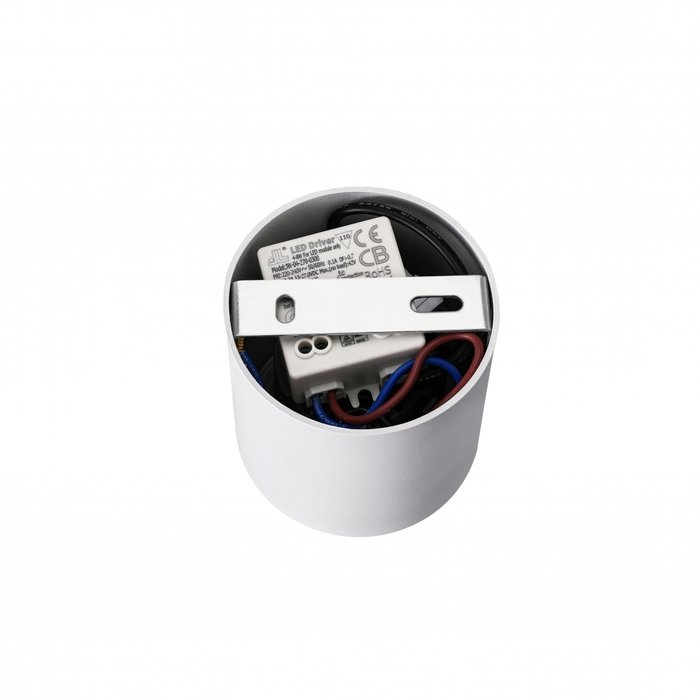 Светильник накладной iLEDEX Metrica 108-7W-D80-4000K-24DG-WH - лучшие Накладные споты в INMYROOM