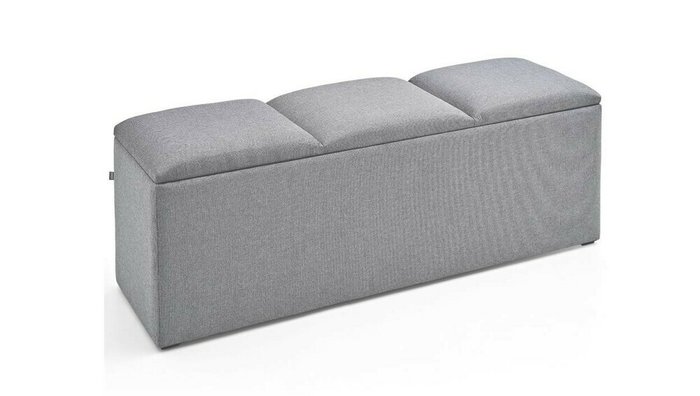Банкетка Agora Storage Ottomans серого цвета - купить Банкетки по цене 25000.0