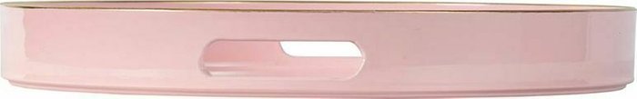 Поднос 37х37 из пластика розового цвета - лучшие Подносы в INMYROOM