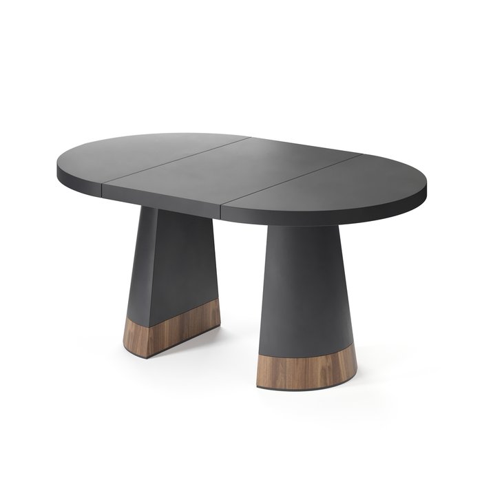 Обеденный стол раздвижной Кастра ХL черно-золотого цвета - купить Обеденные столы по цене 206595.0