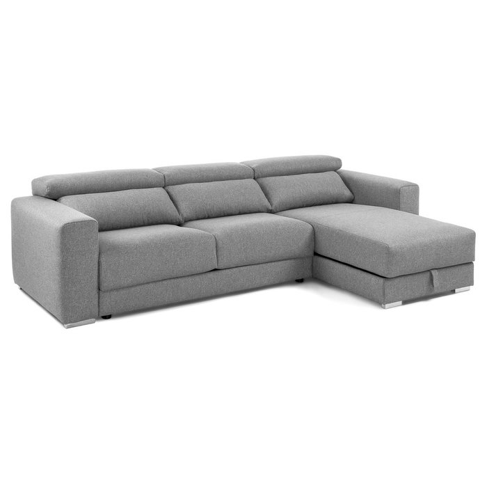 Угловой диван Singapore серого цвета - купить Угловые диваны по цене 373990.0