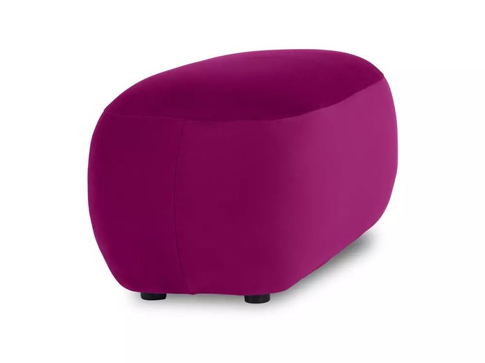 Банкетка Cupcake M в обивке из велюра фиолетового цвета - лучшие Банкетки в INMYROOM