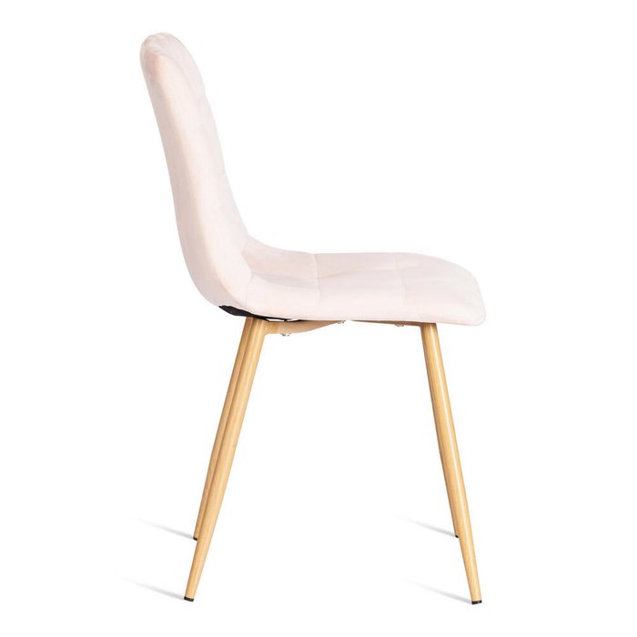 Комплект из четырех стульев Chilly розового цвета - лучшие Обеденные стулья в INMYROOM