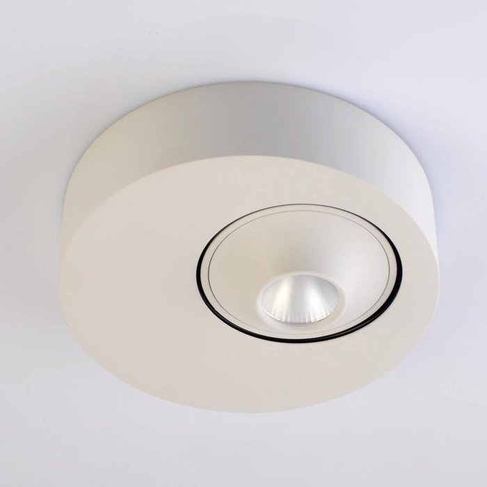 Потолочный светодиодный светильник Круз серого цвета - лучшие Потолочные светильники в INMYROOM