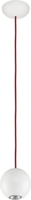 Подвесной светильник Bubble White-Red из металла