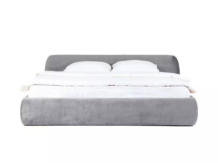 Кровать Sintra 180х200 серого цвета без подъёмного механизма - купить Кровати для спальни по цене 84240.0