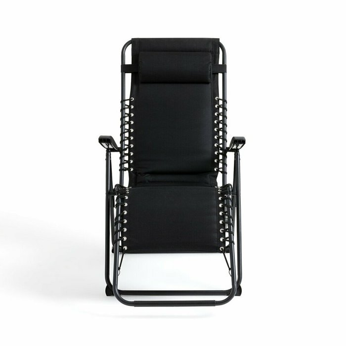 Кресло для отдыха Bosita черного цвета - купить Шезлонги по цене 19524.0