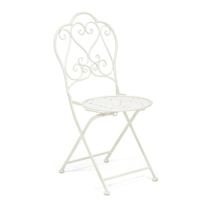 Набор из двух садовых стульев Secret De Maison Love Chair белого цвета - купить Садовые стулья по цене 16180.0