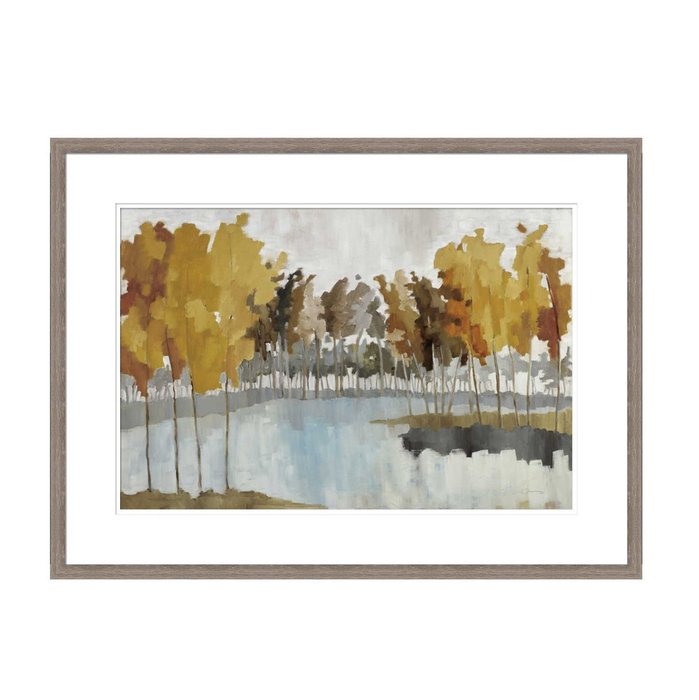 Постер Autumn Grove с изображением осеннего леса