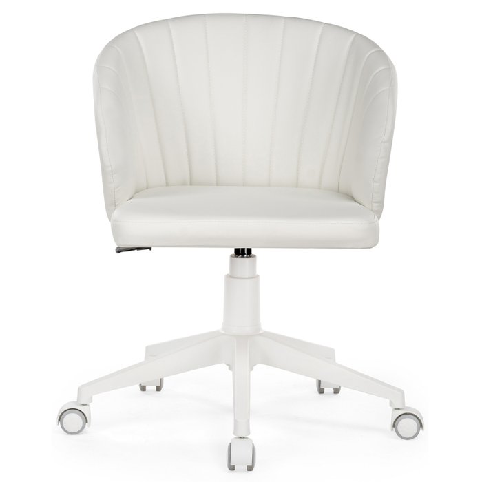 Стул офисный Пард белого цвета - лучшие Офисные кресла в INMYROOM