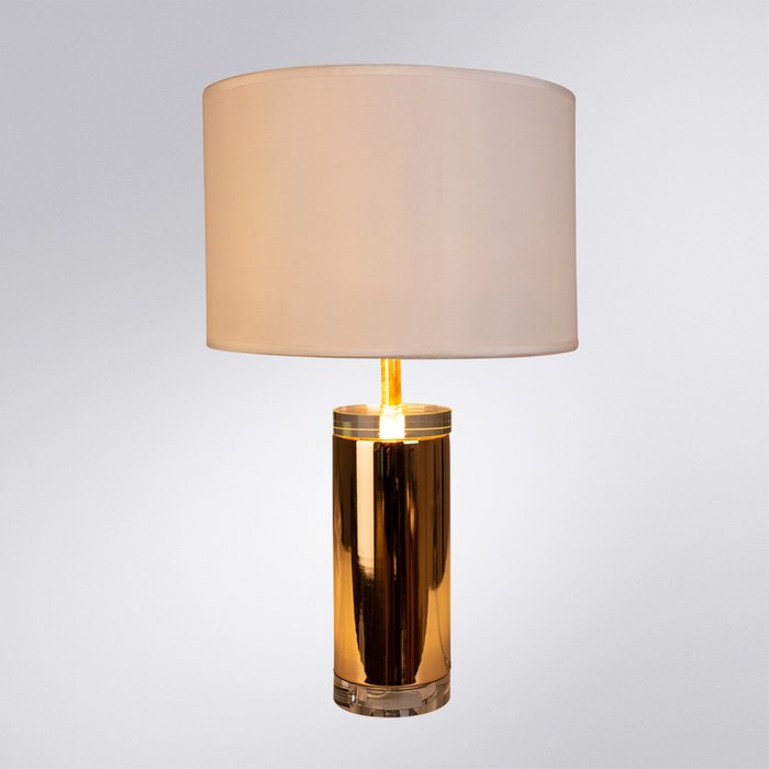 Настольная лампа Maia с белым абажуром - купить Настольные лампы по цене 10990.0