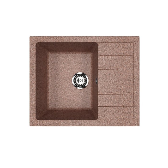Кухонная мойка Ulgran U-607-307 61х50 см терракотового цвета Кухонная мойка Ulgran U-607-307 61х50 см терракотового цвета