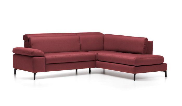 Угловой диван Tasman красного цвета