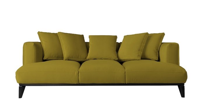 Диван Nesta зеленого цвета - купить Прямые диваны по цене 179000.0