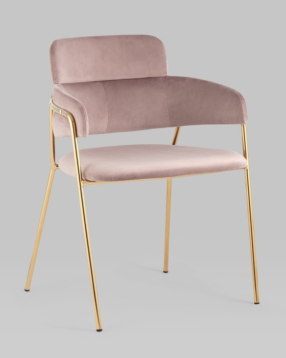 Стул Полин розового цвета - купить Обеденные стулья по цене 15990.0