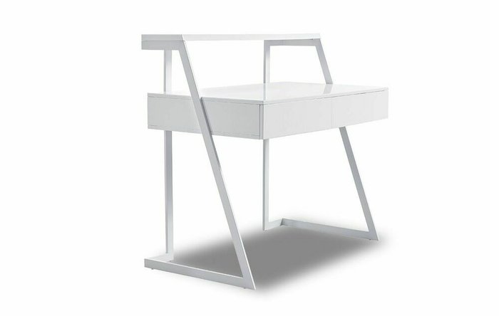 Стол письменный Kristen белого цвета - лучшие Письменные столы в INMYROOM