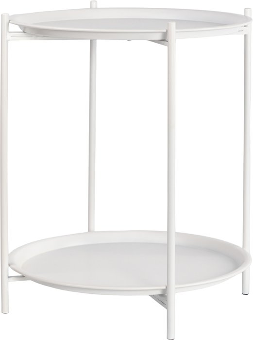 Столик сервировочный белого цвета - купить Сервировочные столики по цене 9140.0