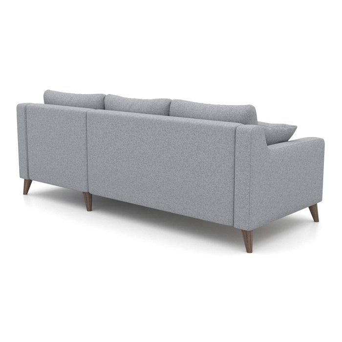 Угловой диван-кровать Mendini EKH серого цвета - лучшие Угловые диваны в INMYROOM