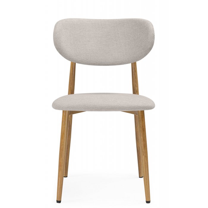 Обеденный стул Lisbon бежевого цвета - лучшие Обеденные стулья в INMYROOM