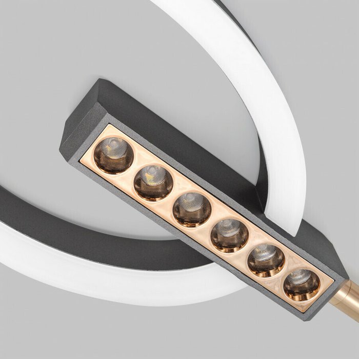 Люстра на штанге Dantez PLC-7056-720 (металл, цвет серый) - купить Подвесные люстры по цене 4790.0 Люстра на штанге Dantez PLC-7056-720 (металл, цвет серый) - купить Подвесные люстры по цене 4790.0