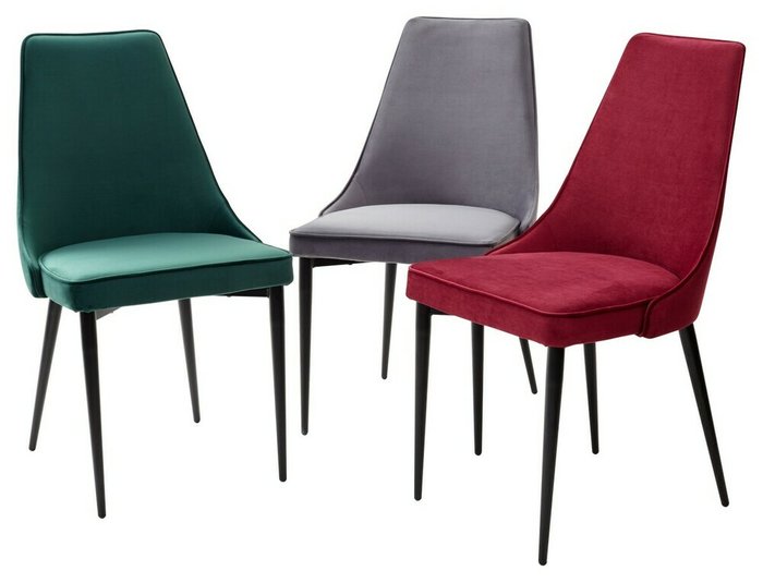 Стул Nepal-P цвета графит - лучшие Обеденные стулья в INMYROOM