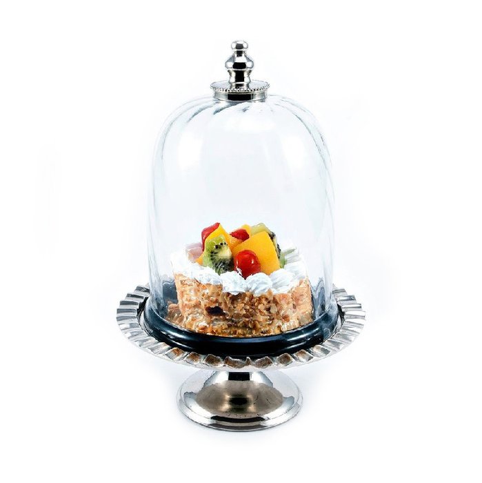 Сервировочный поднос с куполом Crystal Dome Light - купить Подносы по цене 2588.0 Сервировочный поднос с куполом Crystal Dome Light - купить Подносы по цене 2588.0