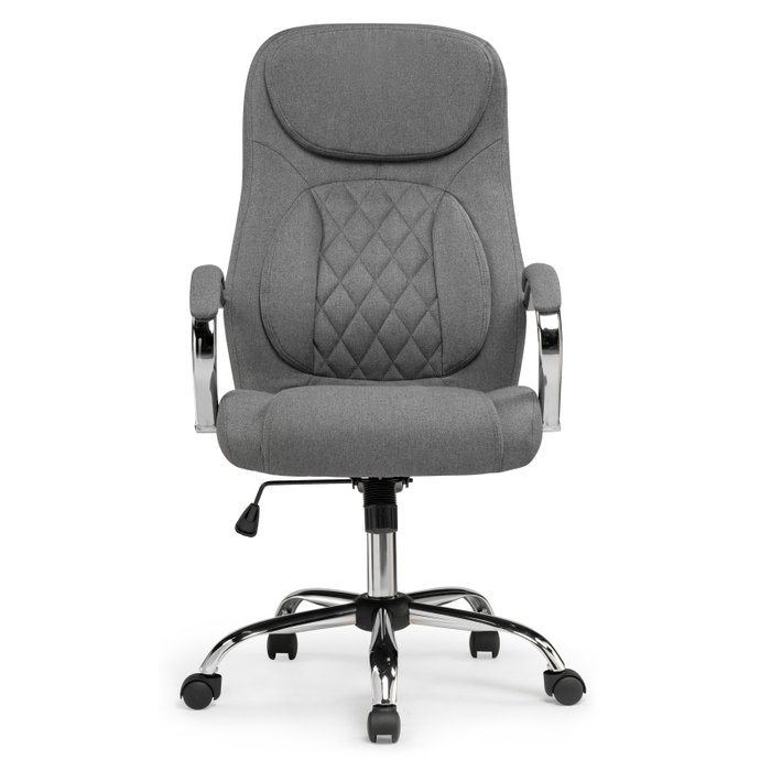 Офисный стул Tron серого цвета (ткань) - купить Офисные кресла по цене 16380.0