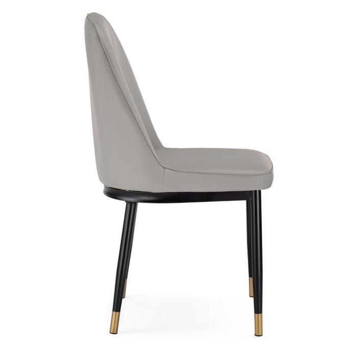 Стул Flor светло-серого цвета - лучшие Обеденные стулья в INMYROOM