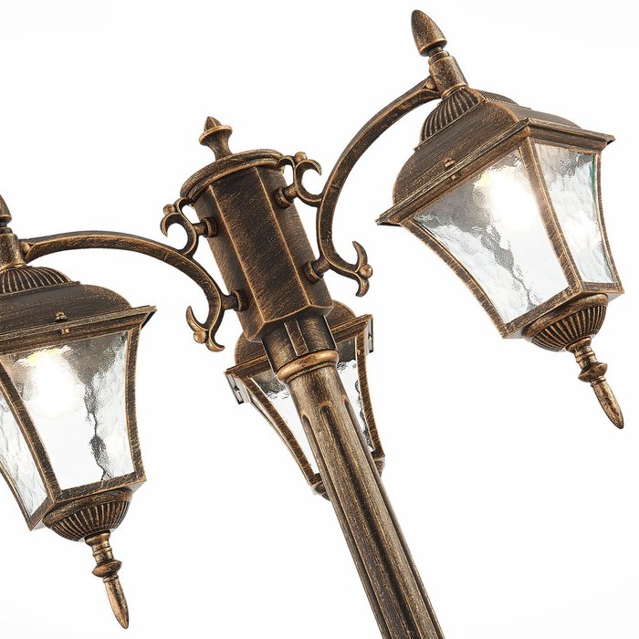 Светильник уличный наземный Domenico бронзового цвета - лучшие Наземные светильники в INMYROOM