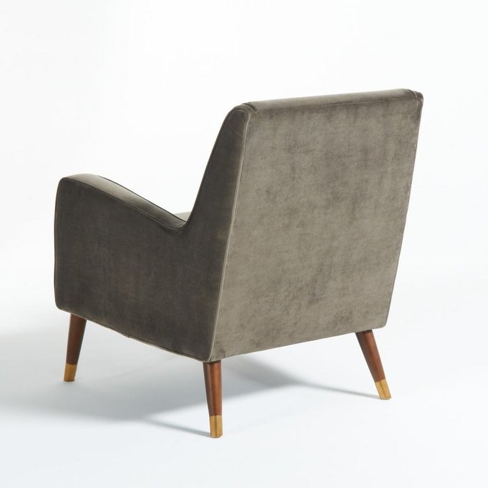Кресло Wilde Y серо-коричневого цвета - купить Интерьерные кресла по цене 31875.0