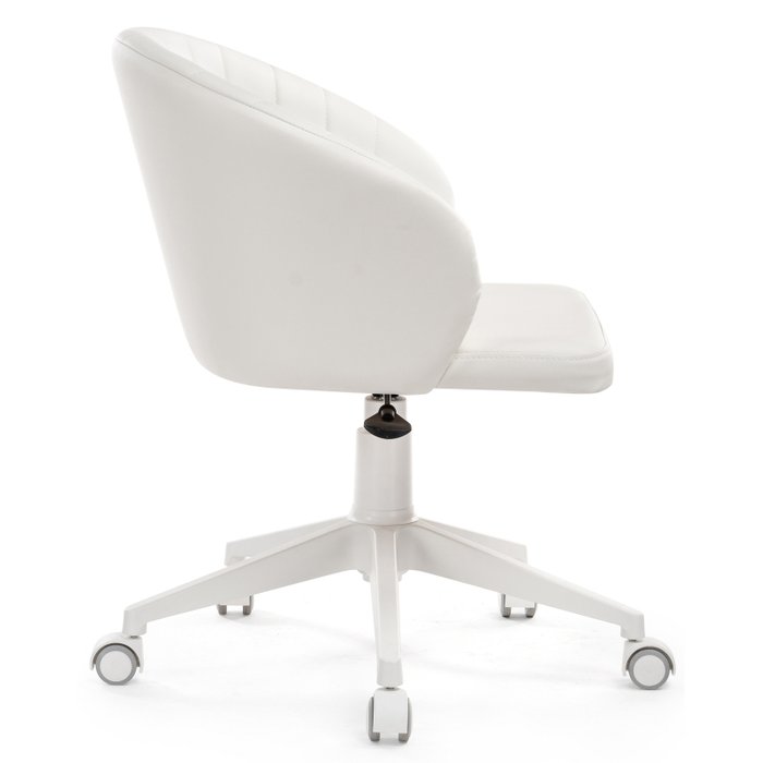 Стул офисный Пард белого цвета - купить Офисные кресла по цене 11290.0