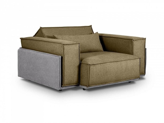 Кресло-кровать Asti серо-коричневого цвета - лучшие Интерьерные кресла в INMYROOM