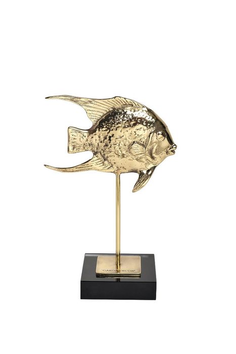 Статуэтка Рыба золотого цвета