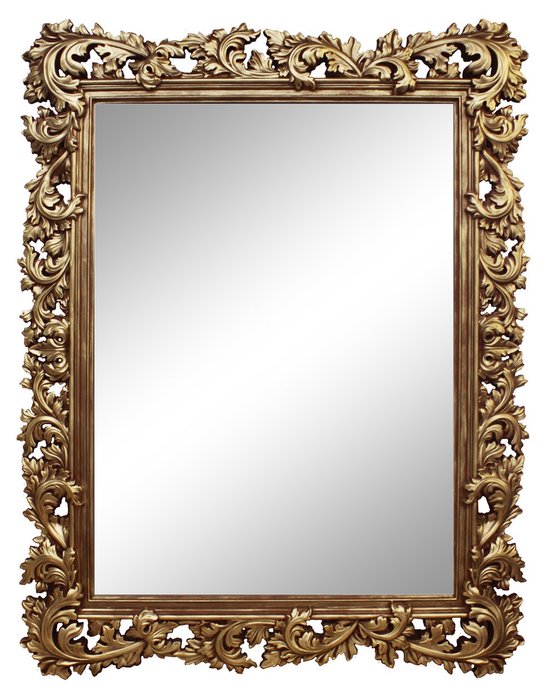 Зеркало в раме Фрея Золото с патиной