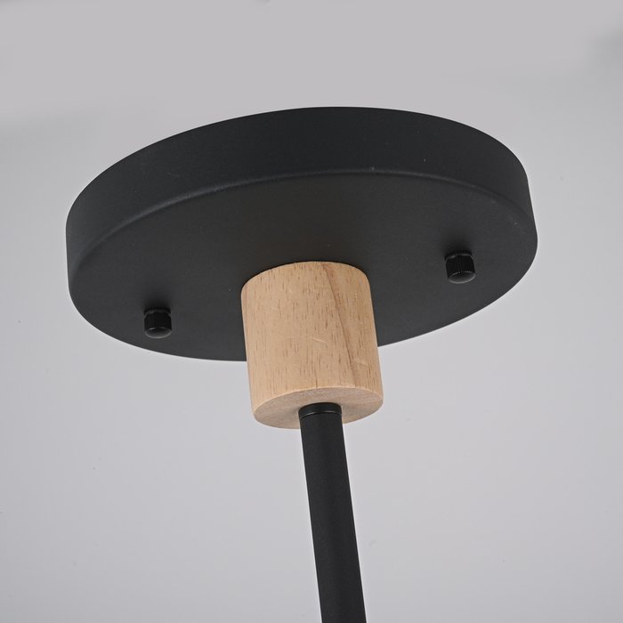 Подвесная люстра TURNA DBL L6 Black - лучшие Подвесные люстры в INMYROOM