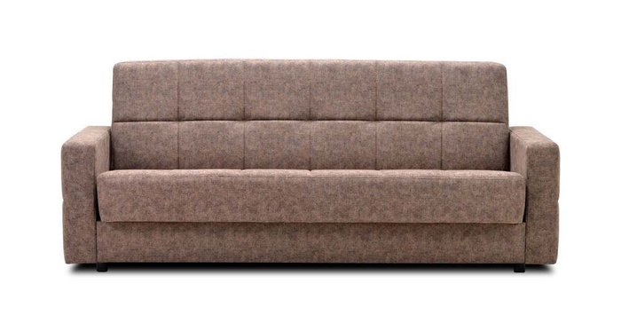 Диван-кровать Бавария коричневого цвета - купить Прямые диваны по цене 20720.0