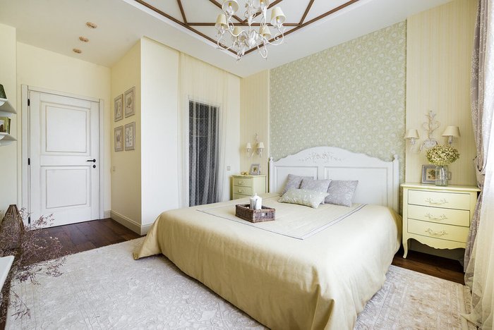 Кровать Марсель 140х200 с низким изножьем - лучшие Кровати для спальни в INMYROOM
