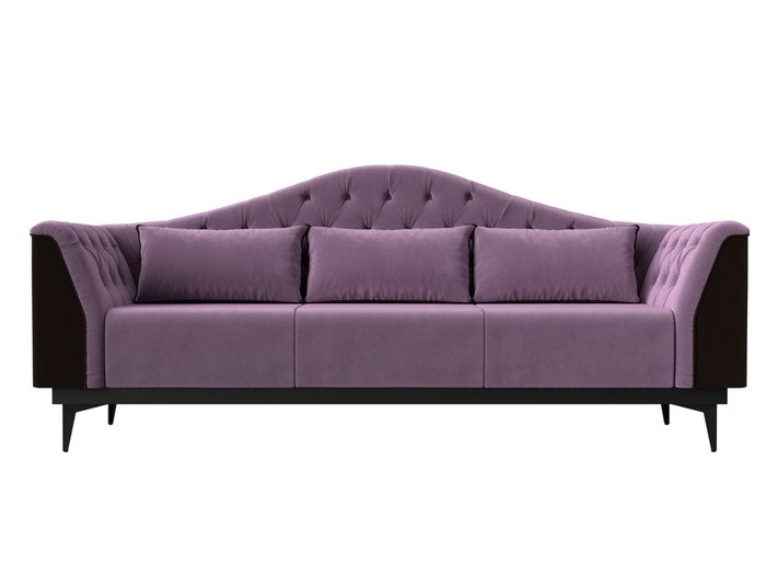 Прямой диван-кровать Флорида сиреневого цвета - купить Прямые диваны по цене 52999.0